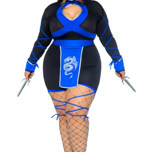 Leg Avenue Plus Size Dragon Ninja Costume