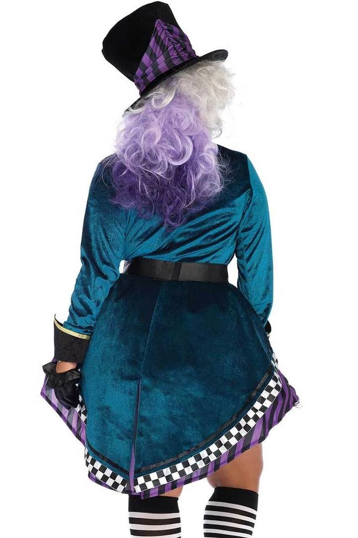 Leg Avenue Hot Hatter Plus Size Costume 2 Leg Avenue Hot Hatter Plus Size Costume