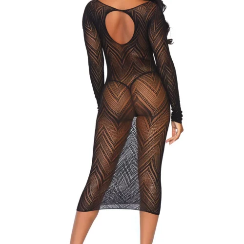 Leg Avenue Lingerie Patterned Fishnet Bodycon Dress