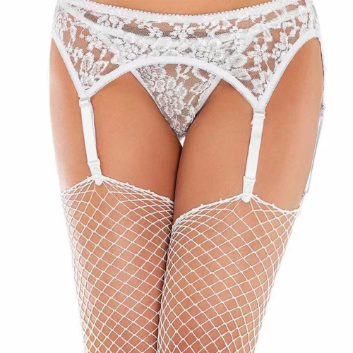 René Rofé Lace Garter Set