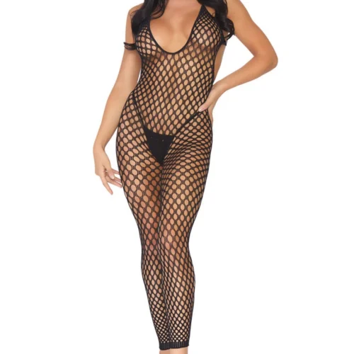 Leg Avenue Lingerie Low Back Bodystocking