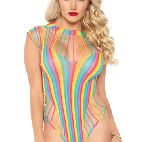 Leg Avenue Lingerie Shredded Opaque Cut Out Teddy 11 Leg Avenue Lingerie Shredded Opaque Cut Out Teddy