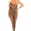 Leg Avenue Rhinestone Asymmetrical Bodystocking