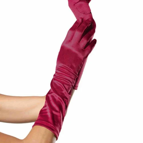 Leg Avenue Elbow Length Satin Gloves Gloves And Arm Warmers