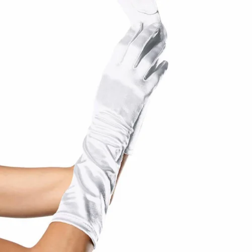 Leg Avenue Elbow Length Satin Gloves Gloves And Arm Warmers