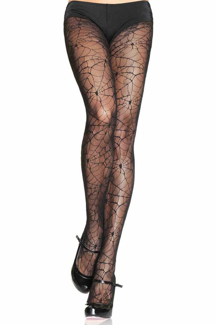 Leg Avenue Spider Lace Pantyhose 1 Leg Avenue Spider Lace Pantyhose