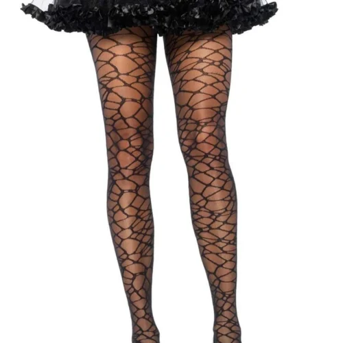 Leg Avenue Two Tone Crackle Pantyhose