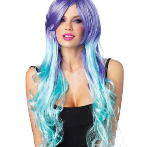 Leg Avenue Moonlight Long Curly Wig Music Festival Wear