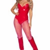 Leg Avenue Boned Vinyl Bodysuit