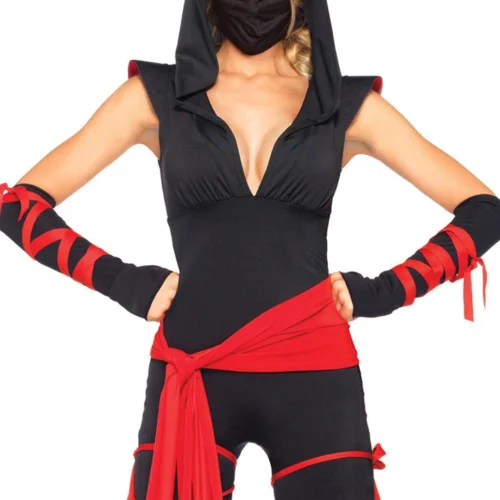 Leg Avenue Deadly Ninja Costume With Face Mask