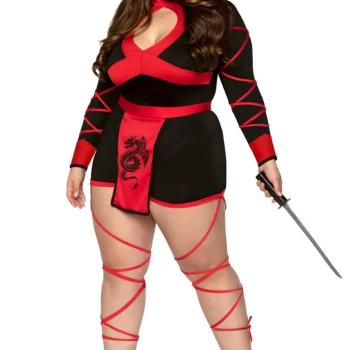 Leg Avenue Plus Size Dragon Ninja Costume