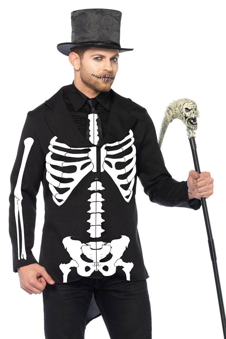 Leg Avenue Bone Daddy Skeleton Costume 1 Leg Avenue Bone Daddy Skeleton Costume