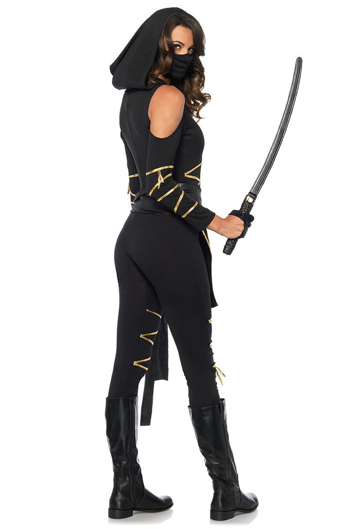 Leg Avenue Sexy Stealth Ninja Costume 4 Leg Avenue Sexy Stealth Ninja Costume