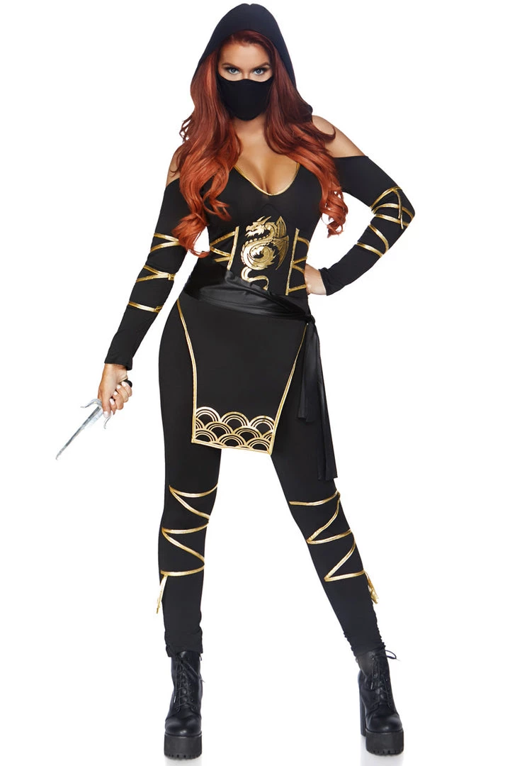 Leg Avenue Sexy Stealth Ninja Costume 6 Leg Avenue Sexy Stealth Ninja Costume