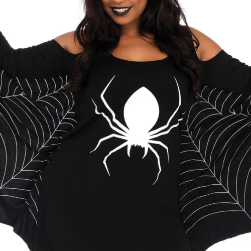 Leg Avenue Plus Size Spider Girl Tank Dress