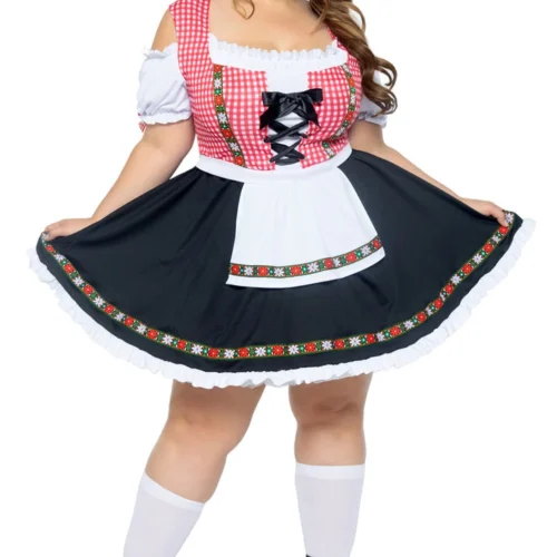Leg Avenue Plus Size Beer Garden Babe Costume