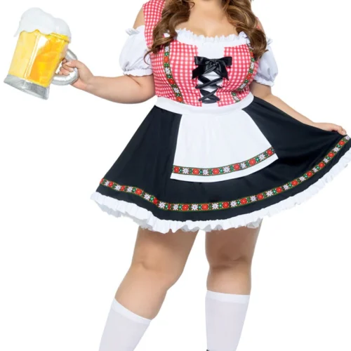 Leg Avenue Plus Size Beer Garden Babe Costume