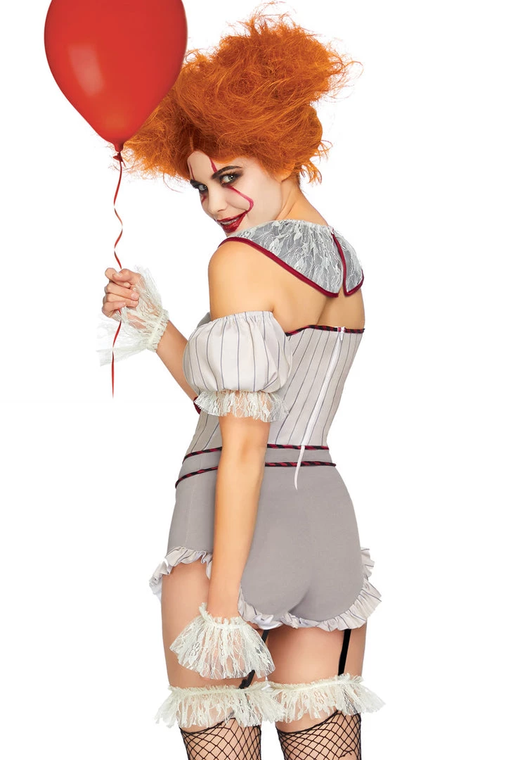 Leg Avenue Killer Sewer Clown Costume Sexy Halloween Costumes 2 Leg Avenue Killer Sewer Clown Costume Sexy Halloween Costumes