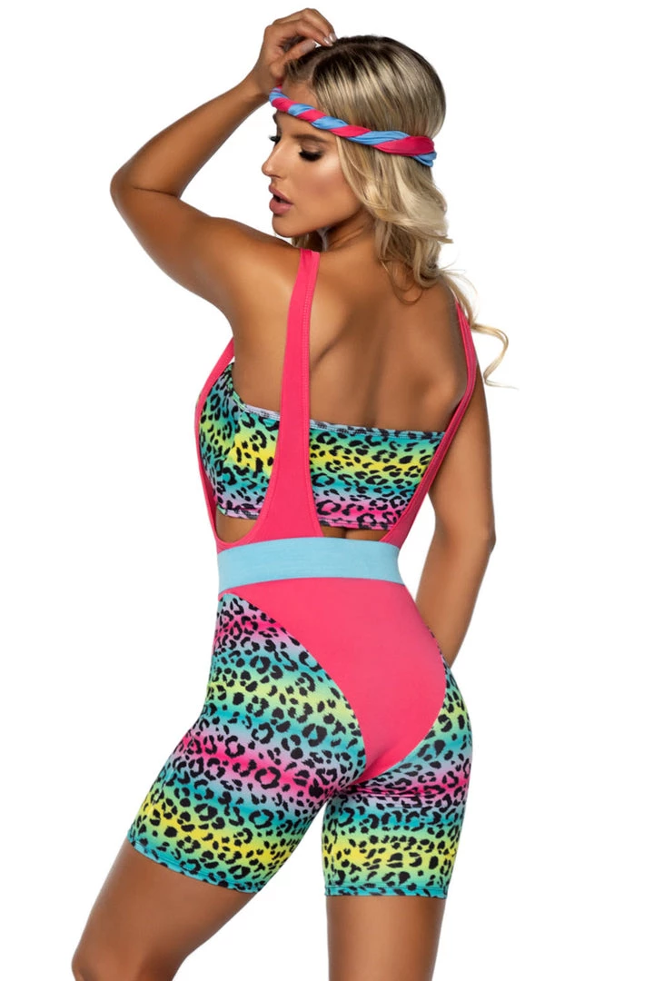 Leg Avenue Sexy Halloween Costumes 80s Cardio Cutie Costume 2 Leg Avenue Sexy Halloween Costumes 80s Cardio Cutie Costume