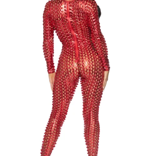 Leg Avenue Sexy Halloween Costumes Laser Cut Metallic Catsuit 12 Leg Avenue Sexy Halloween Costumes Laser Cut Metallic Catsuit