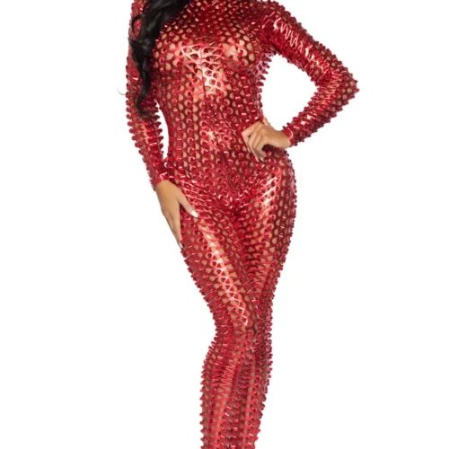 Leg Avenue Sexy Halloween Costumes Laser Cut Metallic Catsuit 16 Leg Avenue Sexy Halloween Costumes Laser Cut Metallic Catsuit