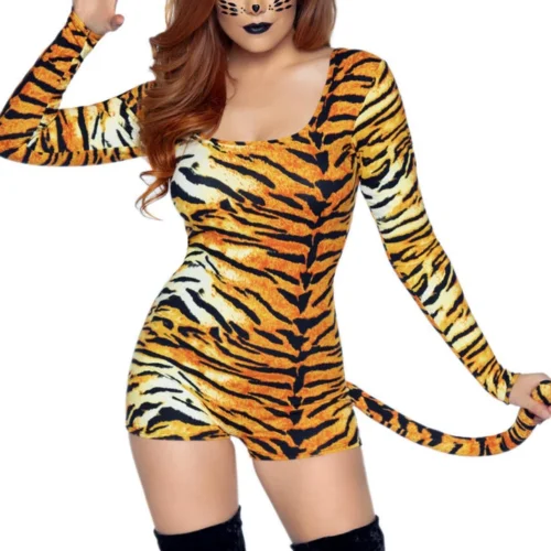Leg Avenue Sexy Halloween Costumes Untamed Tiger Costume