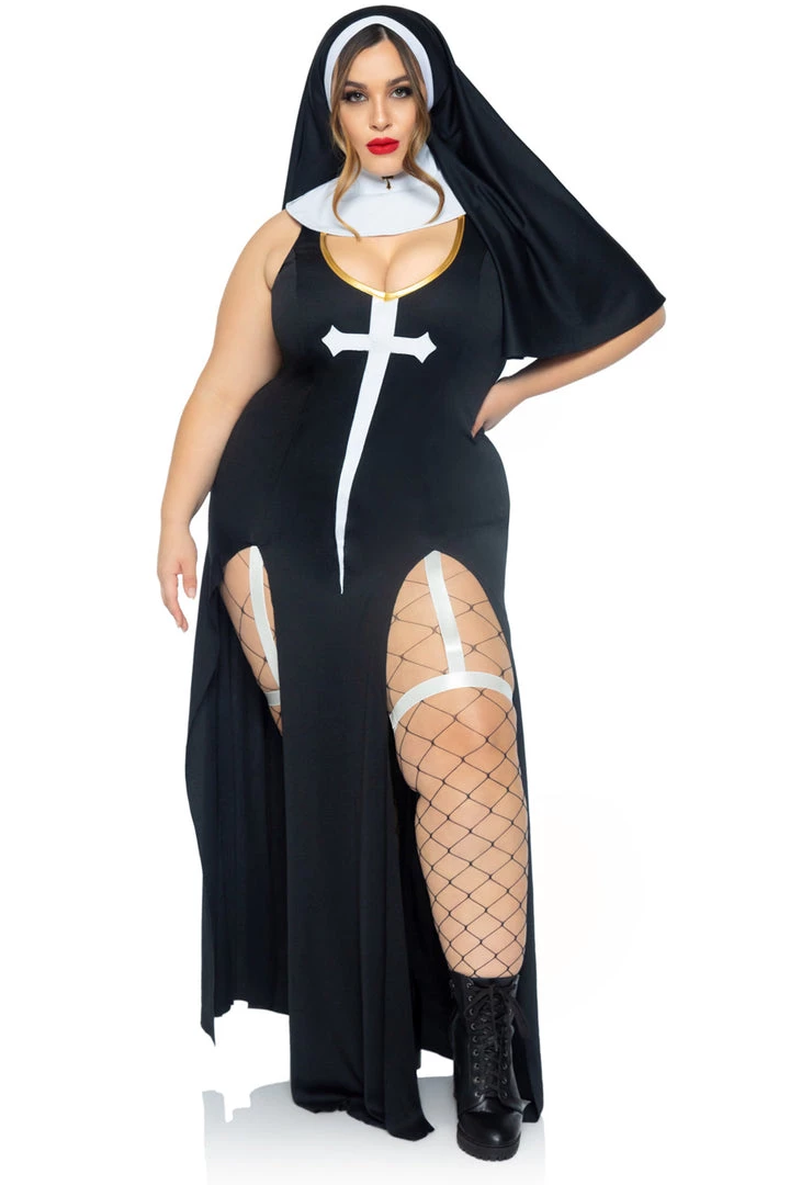 Leg Avenue Plus Size Sultry Sinner Costume 2 Leg Avenue Plus Size Sultry Sinner Costume