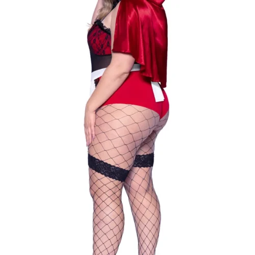 Leg Avenue Plus Size Naughty Miss Red Costume