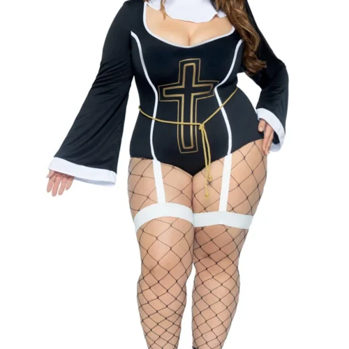 Leg Avenue Plus Size Sister Sin Costume 6 Leg Avenue Plus Size Sister Sin Costume