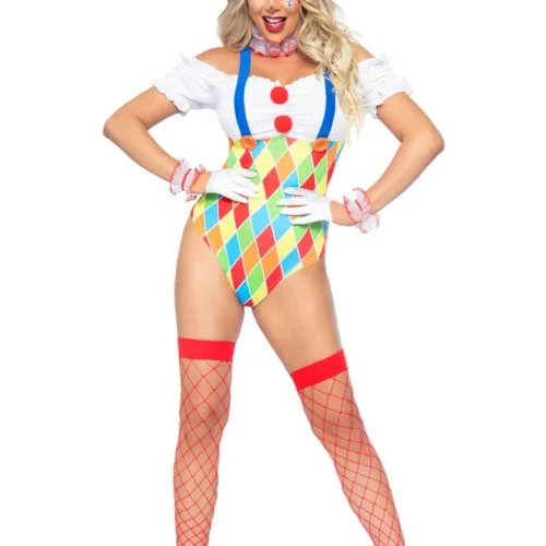 Leg Avenue Sexy Halloween Costumes Clown Cutie Costume