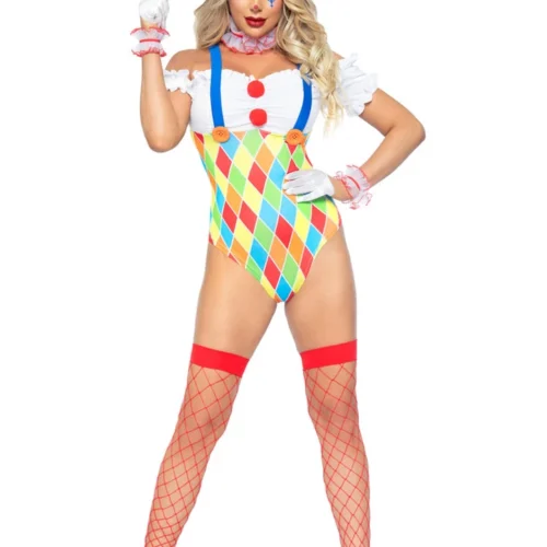 Leg Avenue Sexy Halloween Costumes Clown Cutie Costume 6 Leg Avenue Sexy Halloween Costumes Clown Cutie Costume
