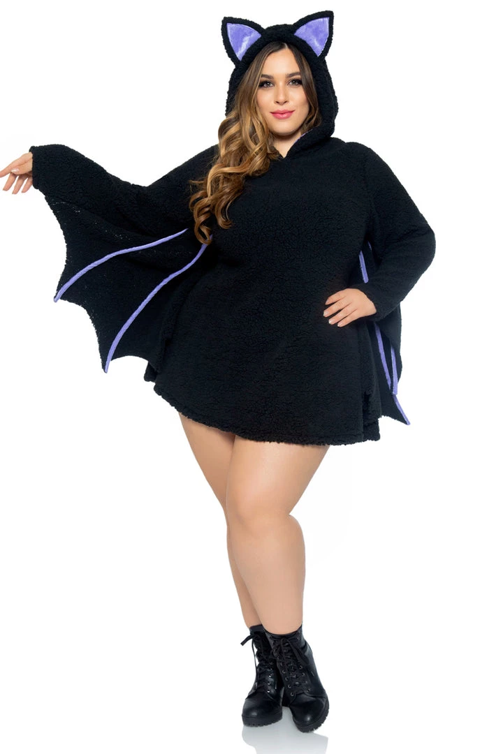 Leg Avenue Plus Costumes Plus Size Moonlight Bat 6 Leg Avenue Plus Costumes Plus Size Moonlight Bat