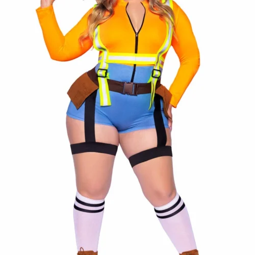 Leg Avenue Plus Size Nailed It Construction Worker Costume