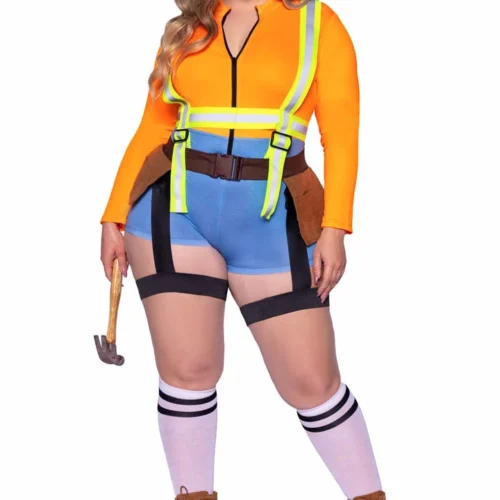 Leg Avenue Plus Size Nailed It Construction Worker Costume