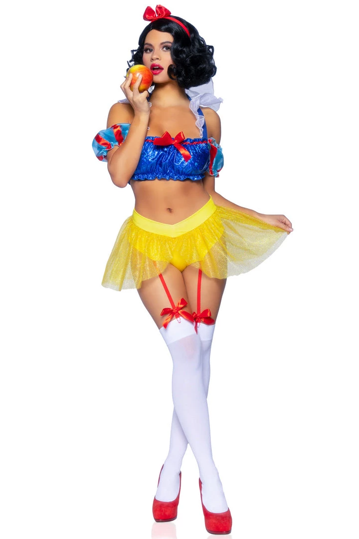 Leg Avenue Bad Apple Snow White Costume Sexy Halloween Costumes 1 Leg Avenue Bad Apple Snow White Costume Sexy Halloween Costumes