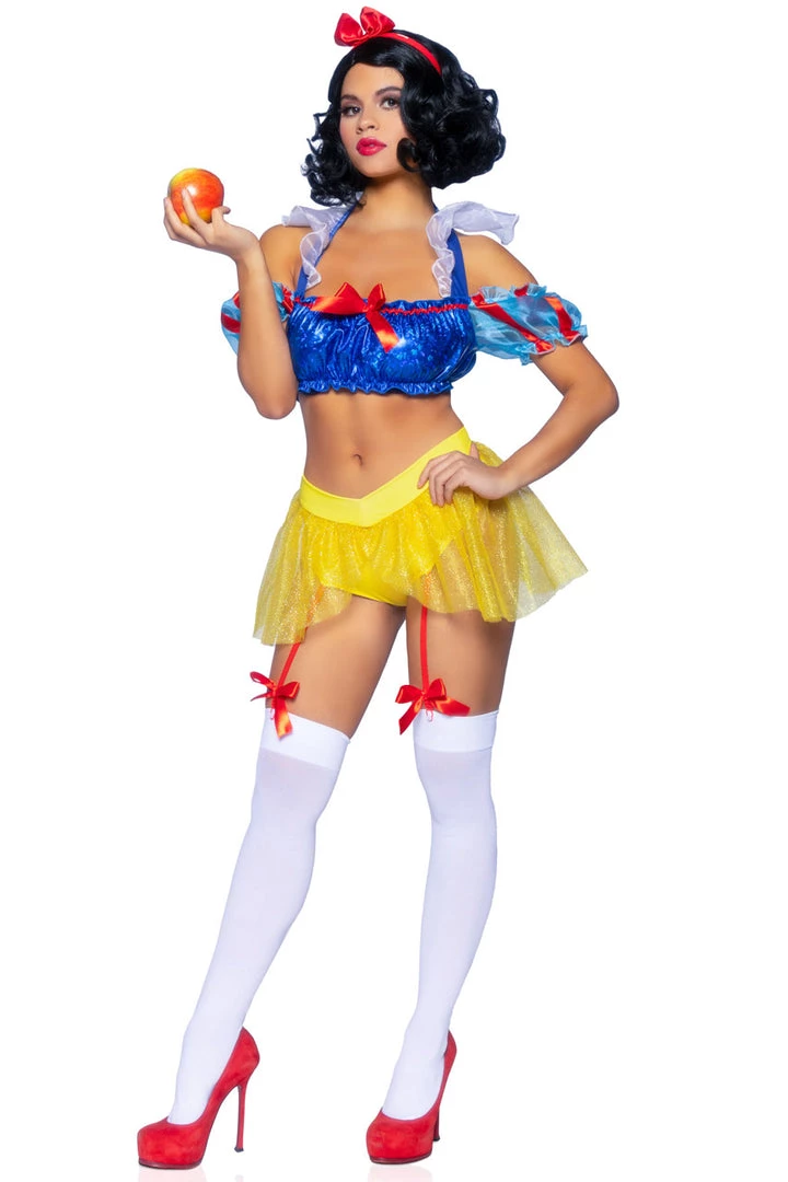 Leg Avenue Bad Apple Snow White Costume Sexy Halloween Costumes 4 Leg Avenue Bad Apple Snow White Costume Sexy Halloween Costumes