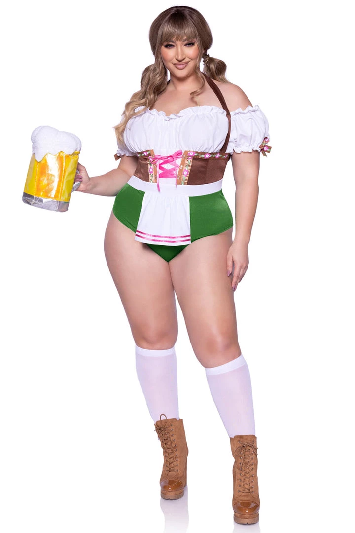 Leg Avenue Plus Size Flirty Fraulein Costume