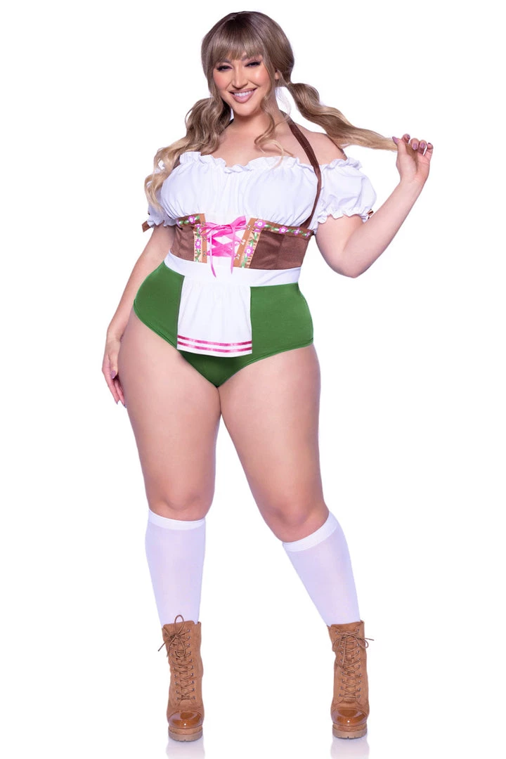Leg Avenue Plus Size Flirty Fraulein Costume