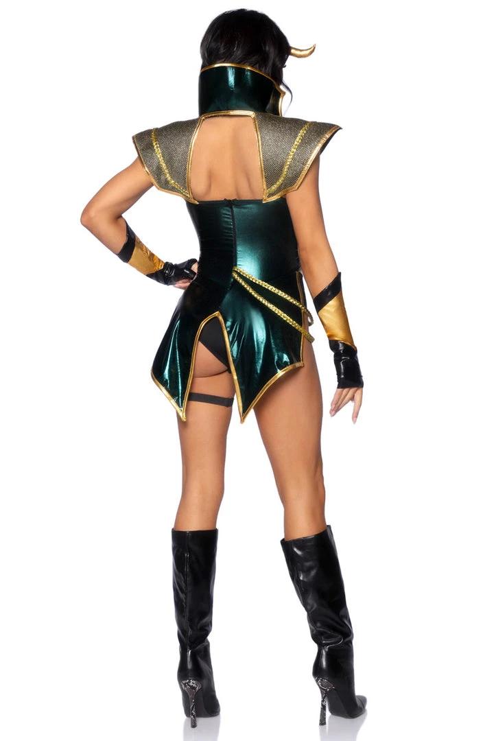 Leg Avenue Trickster Goddess Costume 2 Leg Avenue Trickster Goddess Costume