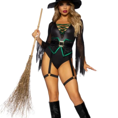 Leg Avenue Sexy Halloween Costumes Broomstick Babe Costume