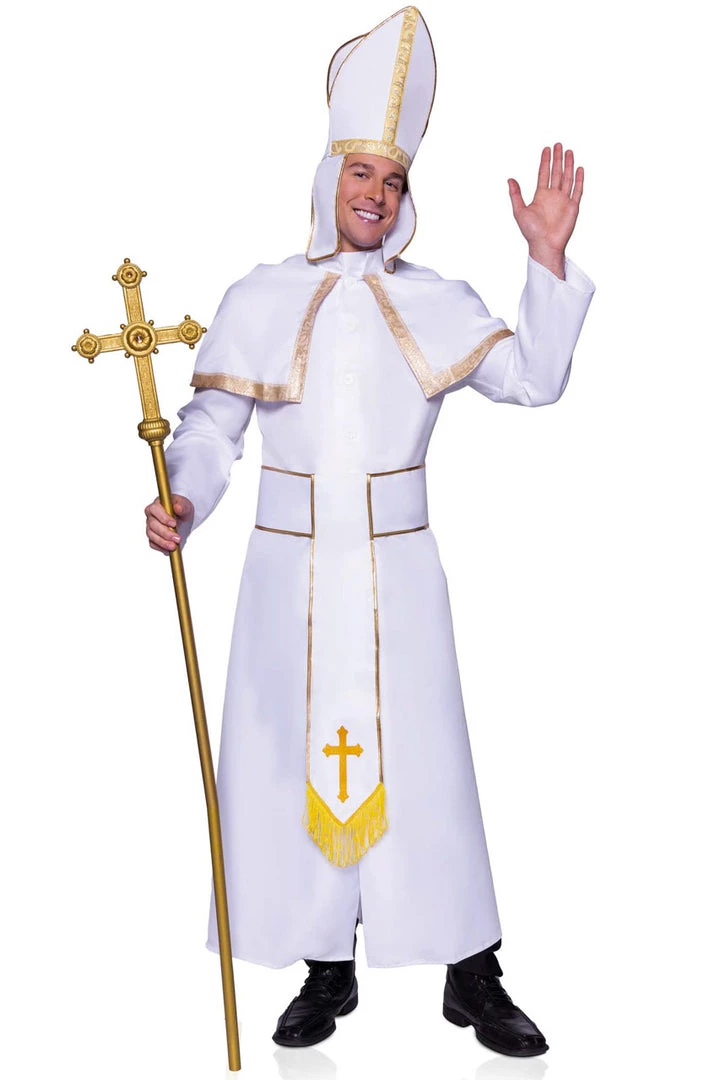 Leg Avenue Men's Pope Costume 3 Leg Avenue Men's Pope Costume