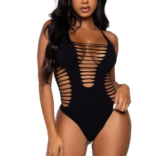 Leg Avenue Seamless Shredded Teddy