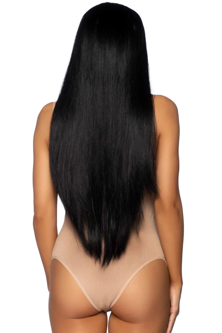 Leg Avenue Long Straight Brown Wig 2 Leg Avenue Long Straight Brown Wig