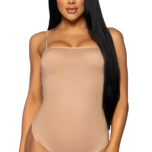 Leg Avenue Long Straight Brown Wig