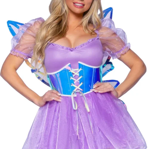 Leg Avenue Iridescent Vinyl Waist Cincher Accessories