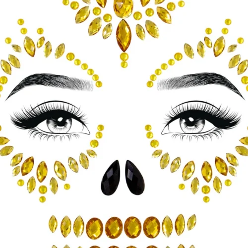 Leg Avenue Accessories Sugar Skull Face Stickers