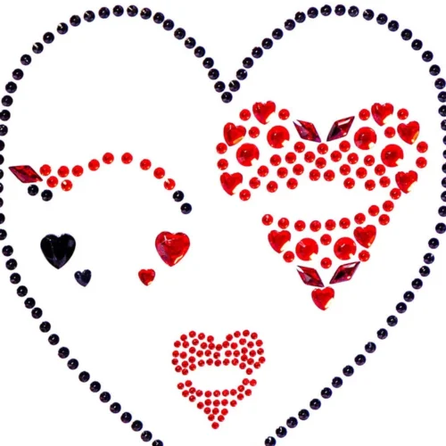 Leg Avenue Red Queen Eye Jewels Accessories