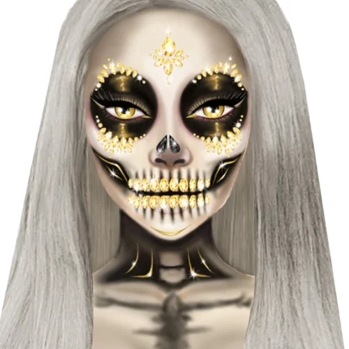 Leg Avenue Accessories Sugar Skull Face Stickers