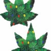 Pastease Holiday Indica Pot Leaves Nipple Pasties