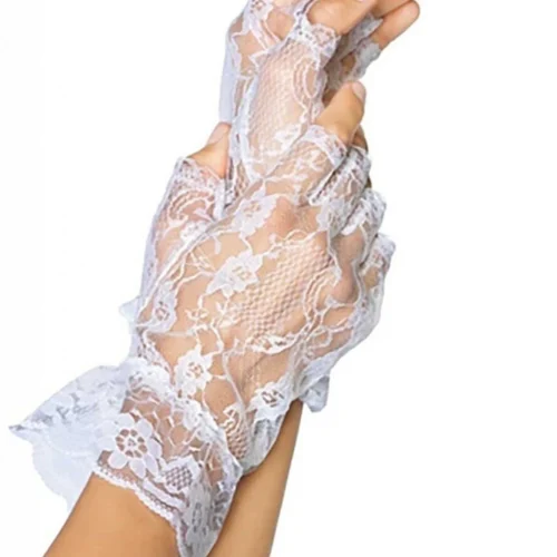 Leg Avenue Lace Wrist Gloves Gloves And Arm Warmers